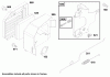 Toro 22154 - Lawnmower, 1997 (7900001-7999999) Ersatzteile ENGINE GTS 150 #4