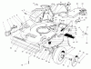 Toro 22154 - Lawnmower, 1997 (7900001-7999999) Ersatzteile HOUSING ASSEMBLY