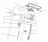 Toro 22154 - Lawnmower, 1997 (7900001-7999999) Ersatzteile TRACTION CONTROL ASSEMBLY