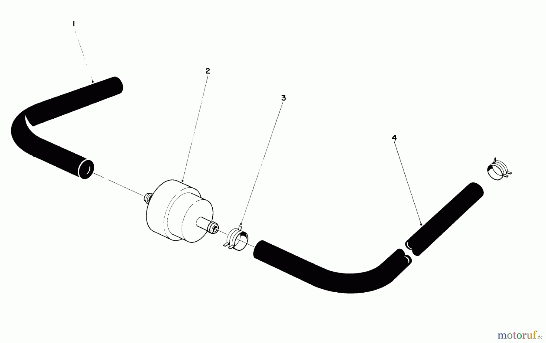 Toro Neu Accessories, Trimmer 51-1310 - Toro Fuel Filter, Gas Trimmer FUEL FILTER KIT-GAS TRIMMERS (TC 300/350/400/650)
