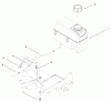Toro 22160 - Recycler Mower, 2000 (200000001-200999999) Ersatzteile FUEL TANK ASSEMBLY