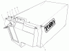 Toro 22160 - Recycler Mower, 2000 (200000001-200999999) Ersatzteile GRASS BAGGING ASSEMBLY