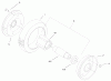 Toro 22161 - Recycler Mower, 2000 (200000001-200999999) Ersatzteile REAR WHEEL & TIRE ASSEMBLY