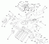 Toro 22162 - Recycler Mower, 1998 (8900001-8999999) Ersatzteile HOUSING ASSEMBLY