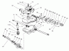 Toro 22162 - Recycler Mower, 2000 (200000001-200999999) Ersatzteile GEAR CASE ASSEMBLY