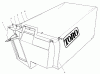 Toro 22162 - Recycler Mower, 2000 (200000001-200999999) Ersatzteile GRASS BAG ASSEMBLY NO. 99-2535
