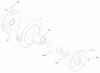 Toro 22162 - Recycler Mower, 2000 (200000001-200999999) Ersatzteile REAR WHEEL & TIRE ASSEMBLY