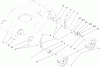 Toro 22163 (PT21) - PT21 Trim Mower, 2008 (280000001-280999999) Ersatzteile HEIGHT-OF-CUT ASSEMBLY
