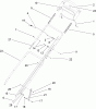 Toro 22164 (PT21) - PT21 Trim Mower, 2007 (270003001-270999999) Ersatzteile HANDLE ASSEMBLY