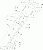 Toro 22164 (PT21) - PT21 Trim Mower, 2008 (280000001-280999999) Ersatzteile HANDLE ASSEMBLY