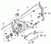Toro 22166 - 21" Heavy-Duty Recycler/Rear Bagger Lawnmower, 2003 (230000001-230999999) Ersatzteile CONTROL ASSEMBLY HONDA GXV160K1 A12
