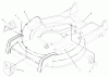 Toro 22167 - 21" Heavy-Duty Recycler/Rear Bagger Lawnmower, 2003 (230000001-230999999) Ersatzteile HOUSING ASSEMBLY NO. 98-7139