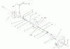 Toro 22167 - 21" Heavy-Duty Recycler/Rear Bagger Lawnmower, 2003 (230000001-230999999) Ersatzteile REAR AXLE ASSEMBLY