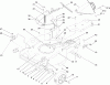 Toro 22167 - 21" Heavy-Duty Recycler/Rear Bagger Lawnmower, 2006 (260000001-260999999) Ersatzteile HOUSING ASSEMBLY