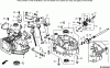 Toro 22168 - 21" Heavy-Duty Recycler/Rear Bagger Lawnmower, 2004 (240000001-240999999) Ersatzteile CYLINDER BARREL ASSEMBLY HONDA GXV160K1-N1AH