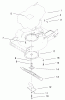 Toro 22170 - Recycler Mower, 2000 (200000001-200999999) Ersatzteile ENGINE & BLADE ASSEMBLY