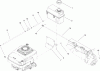 Toro 22189 - 21" Heavy-Duty Rear Bagger Lawn Mower, 2007 (270004001-270999999) Ersatzteile FUEL TANK ASSEMBLY