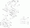 Toro 22189 - 21" Heavy-Duty Rear Bagger Lawn Mower, 2007 (270004001-270999999) Ersatzteile HANDLE ASSEMBLY