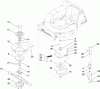 Toro 22189 - 21" Heavy-Duty Rear Bagger Lawn Mower, 2009 (290000001-290999999) Ersatzteile BLADE BRAKE CLUTCH ASSEMBLY