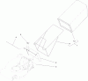 Toro 22189 - 21" Heavy-Duty Rear Bagger Lawn Mower, 2009 (290000001-290999999) Ersatzteile REAR DOOR AND BAG ASSEMBLY