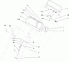 Toro 22191 - 21" Heavy-Duty Recycler/Rear Bagger Lawn Mower, 2008 (280000001-280999999) Ersatzteile CONTROL PANEL ASSEMBLY