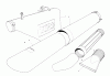 Toro 51530 (400 TX) - 400 TX Air Rake, 1985 (5000001-5999999) Ersatzteile RAKE-O-VAC BAGGING KIT MODEL 51523 (STANDARD ON MODEL 51540 OPTIONAL ON MODEL 51530)