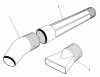 Toro 51545 (550 TBX) - 550 TBX Rake-O-Vac, 1986 (6000001-6999999) Ersatzteile BLOWER TUBE ASSEMBLY