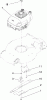 Toro 22193 (PT21) - PT21 Trim Mower, 2008 (280000001-280999999) Ersatzteile ENGINE AND BLADE ASSEMBLY