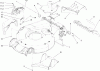 Toro 22193 (PT21) - PT21 Trim Mower, 2008 (280000001-280999999) Ersatzteile HOUSING ASSEMBLY