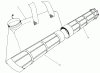 Toro 51545 (550 TBX) - 550 TBX Rake-O-Vac, 1986 (6000001-6999999) Ersatzteile RAKE-O-VAC BAGGING KIT MODEL 51531 (STANDARD ON MODEL 51545, OPTIONAL ON MODEL 51535)