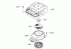 Toro 22194 (PT21) - PT21 Trim Mower, 2007 (270000001-270999999) Ersatzteile COOLING EQUIPMENT ASSEMBLY KAWASAKI FJ180V-AS34