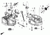 Toro 22195 - 21" Heavy-Duty Recycler/Rear Bagger Lawn Mower, 2008 (280000001-280999999) Ersatzteile CYLINDER BARREL ASSEMBLY HONDA GXV160UH2 A1T