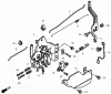 Toro 22196 - 21" Heavy-Duty Recycler/Rear Bagger Lawn Mower, 2007 (270000001-270999999) Ersatzteile CONTROL ASSEMBLY HONDA GXV160UH2 T1AH