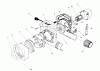 Toro 51535C (450 TX) - 450 TX Air Rake, 1988 (8000001-8999999) Ersatzteile BLOWER ASSEMBLY