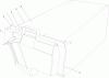 Toro 22196 - 21" Heavy-Duty Recycler/Rear Bagger Lawn Mower, 2012 (SN 312000001-312999999) Ersatzteile GRASS BAG ASSEMBLY NO. 121-1391