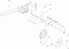Toro 22198 - 21" Heavy-Duty Recycler/Rear Bagger Lawn Mower, 2011 (311000001-311999999) Ersatzteile GEAR CASE AND AXLE ASSEMBLY