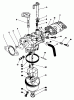 Toro 22621 - Lawnmower, 1987 (7000001-7999999) Ersatzteile CARBURETOR ASSEMBLY