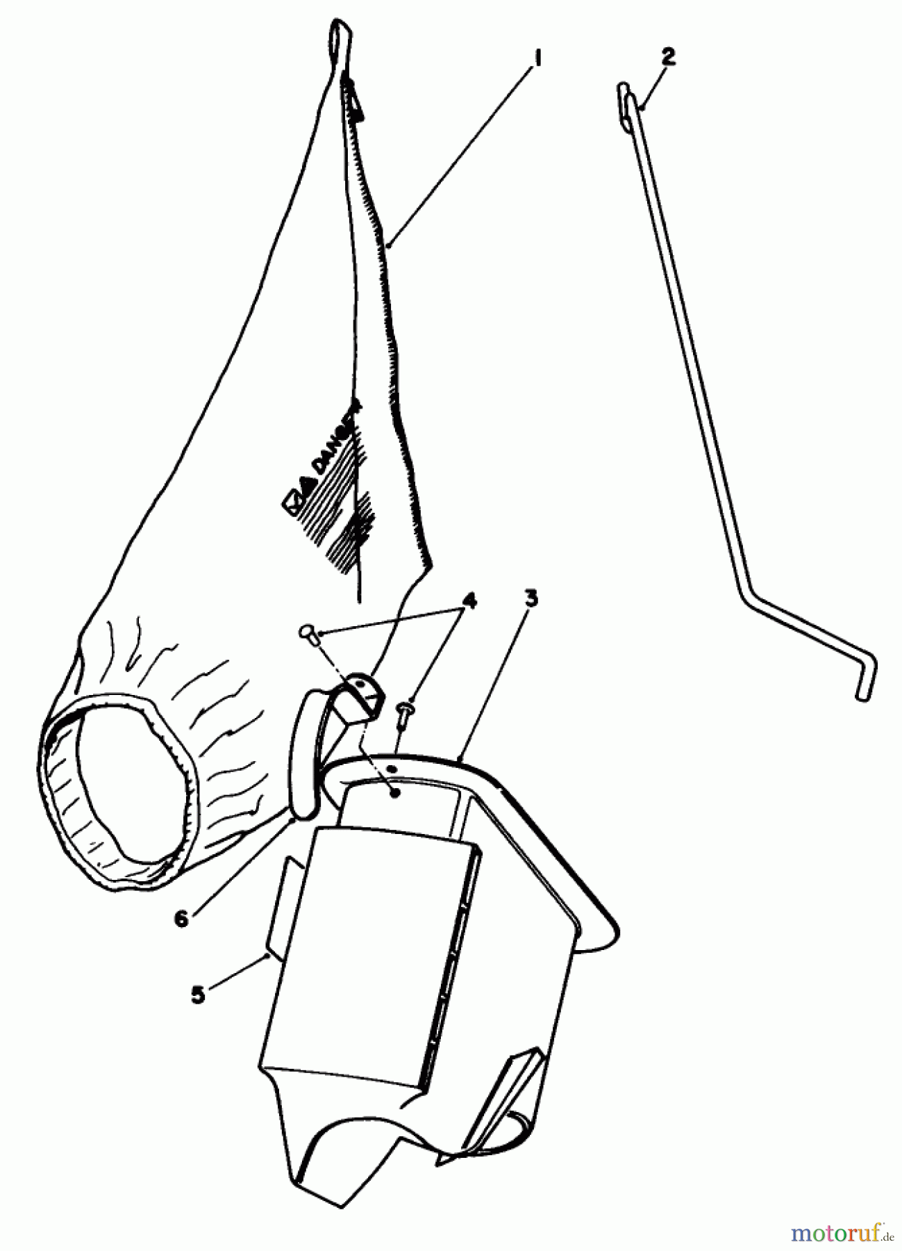 Toro Neu Mowers, Walk-Behind Seite 2 22580 - Toro Lawnmower, 1990 (0000001-0999999) BAGGING KIT NO. 47-6510