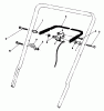Toro 22580 - Lawnmower, 1990 (0000001-0999999) Ersatzteile CONTROL ASSEMBLY