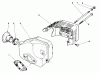 Toro 22581 - Lawnmower, 1991 (1000001-1999999) Ersatzteile MUFFLER ASSEMBLY (MODEL NO. 47PL0-3)