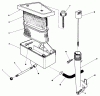 Toro 22621 - Lawnmower, 1988 (8000001-8999999) Ersatzteile ENGINE ASSEMBLY MODEL NO. VMH-7 #3