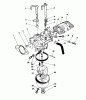 Toro 22622 - Lawnmower, 1990 (0000001-0999999) Ersatzteile CARBURETOR ASSEMBLY (ENGINE MODEL NO. VMH7-4)