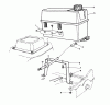 Toro 22622 - Lawnmower, 1990 (0000001-0999999) Ersatzteile GAS TANK ASSEMBLY