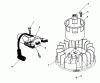 Toro 22622 - Lawnmower, 1990 (0000001-0999999) Ersatzteile MAGNETO & FLYWHEEL ASSEMBLY (ENGINE MODEL NO. VMH7-4)