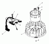 Toro 22621C - Lawnmower, 1989 (9000001-9999999) Ersatzteile ENGINE ASSEMBLY MODEL NO. VMJ-8 #4