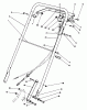 Toro 22621C - Lawnmower, 1989 (9000001-9999999) Ersatzteile HANDLE ASSEMBLY
