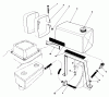 Toro 22623 - Lawnmower, 1987 (7000001-7999999) Ersatzteile GAS TANK ASSEMBLY