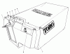 Toro 22623 - Lawnmower, 1987 (7000001-7999999) Ersatzteile GRASS BAG ASSEMBLY NO. 11-5609