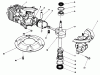 Toro 22700C - Lawnmower, 1988 (8000001-8999999) Ersatzteile ENGINE ASSEMBLY MODEL NO. 47PH7 #1