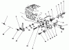 Toro 22700C - Lawnmower, 1988 (8000001-8999999) Ersatzteile ENGINE ASSEMBLY MODEL NO. 47PH7 #4